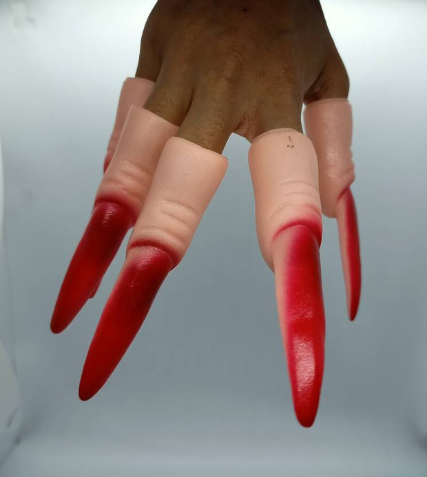 Halloween Thimble Fingers Long Nails  - 10Pc - The Write Stuff