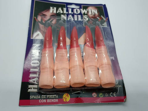 Halloween Thimble Fingers Long Nails  - 10Pc