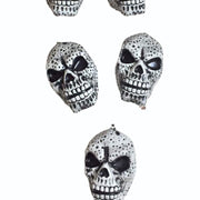 Halloween Skull Garland – 1 Big Skull & 6 Small Skulls Hanging Decoration for Haunted House & Party Props - The Write Stuff