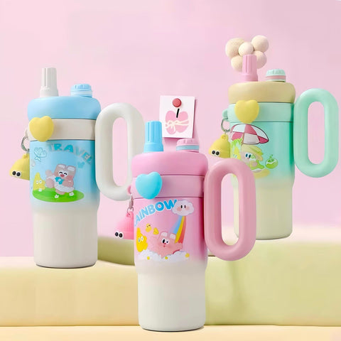 Rainbow Theme Tumbler - The Write Stuff