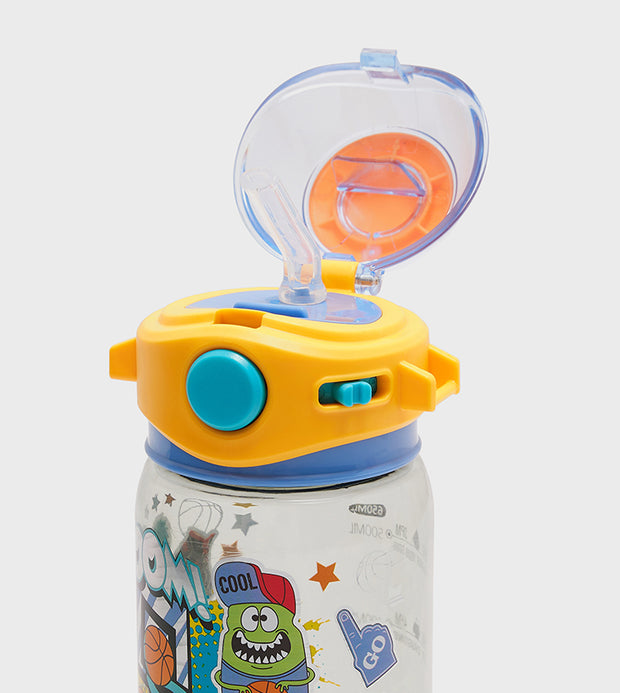 Holographic Sipper Water Bottle - Boy Prints - The Write Stuff