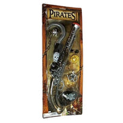 Pirates Roleplay Toy Set for Kids – Gun, Hook, Eye Patch, Coin & Accessories - The Write Stuff