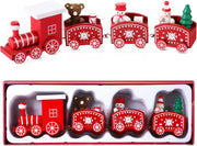 Xmas Wooden Mini Train - The Write Stuff