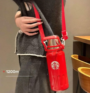 Starbucks - Stainless Steel Water Bottle with Handle