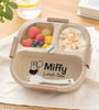 Miffy Bento Lunch Box with 3 Compartments