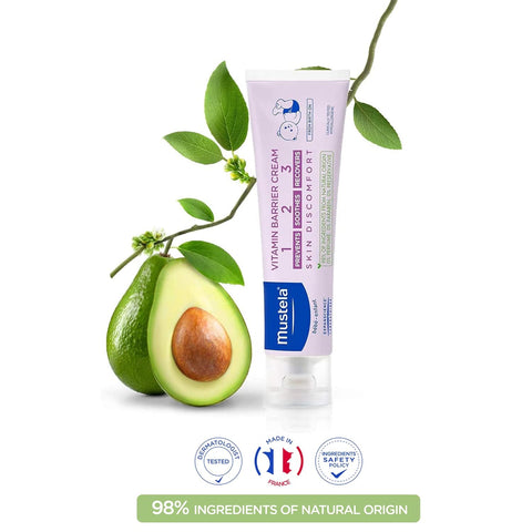 Mustela Baby Natural Diaper Cream – Fragrance-Free