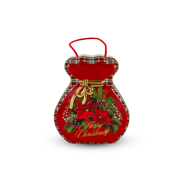Christmas Gift Bag Metal Tin Box