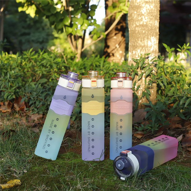 Square Drinking Water Bottles - The Write Stuff