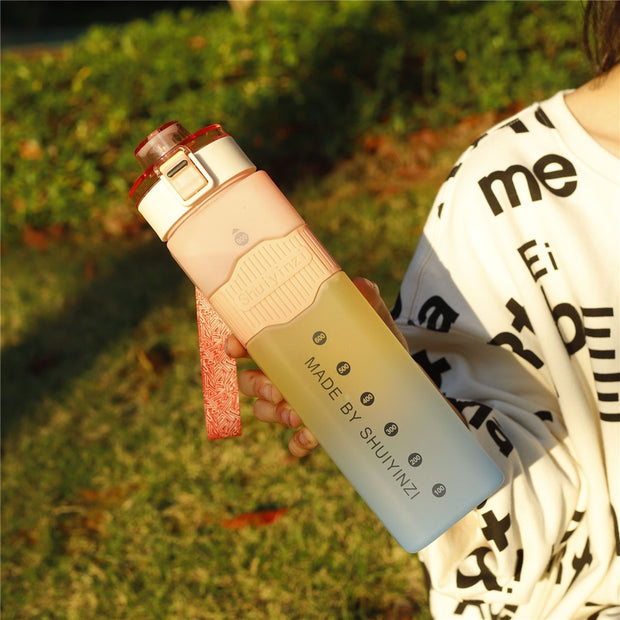 Square Drinking Water Bottles - The Write Stuff