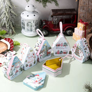 Christmas cookie tin Box with lids