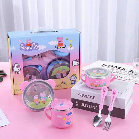 Peppa Pig 5 Piece Meal Set