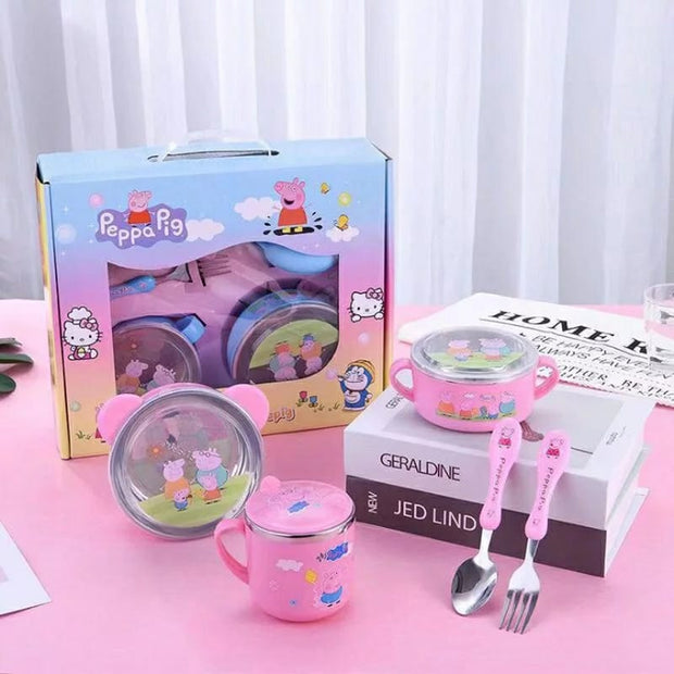 Peppa Pig 5 Piece Meal Set