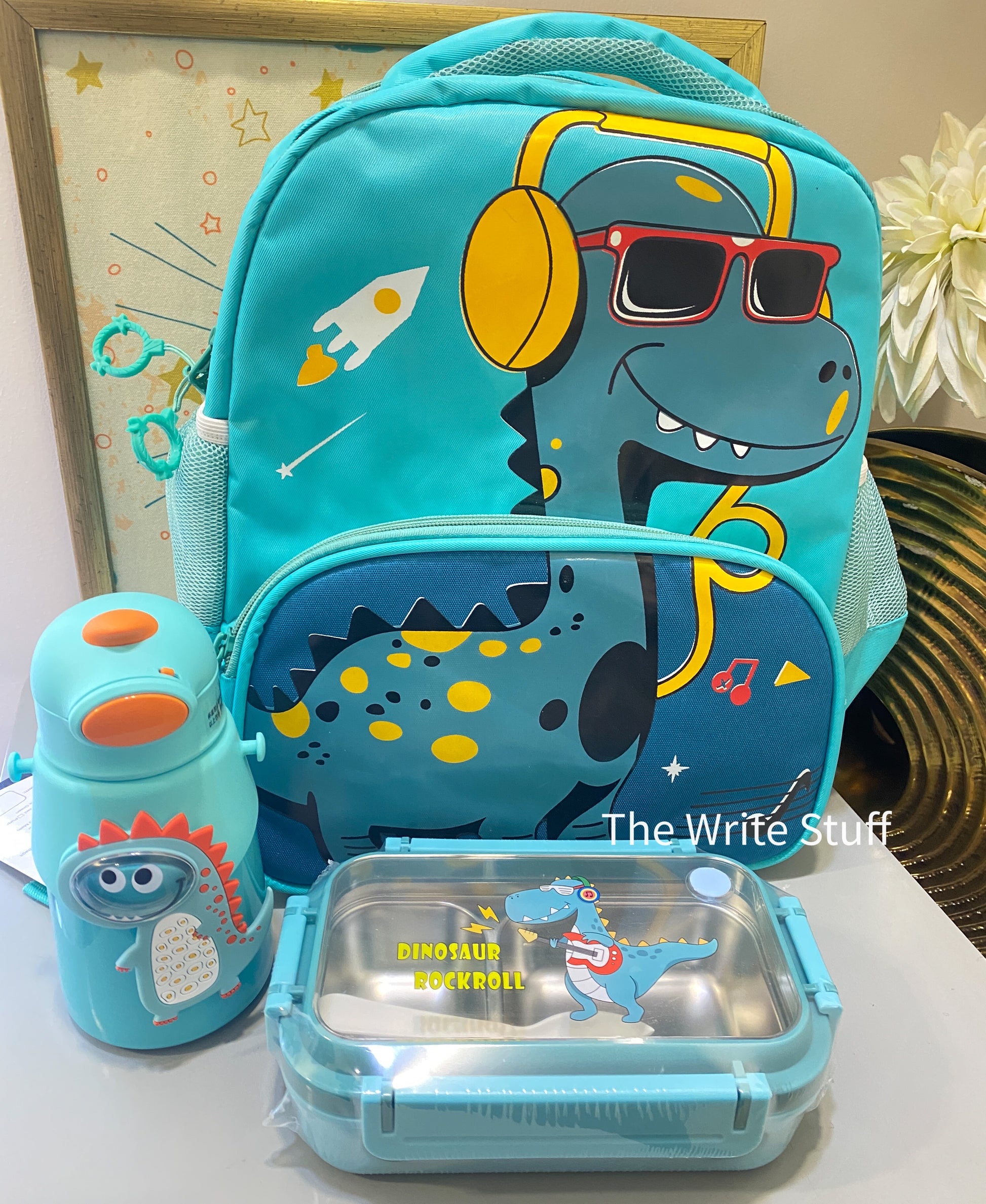 Dino School Bag Combo The Write Stuff