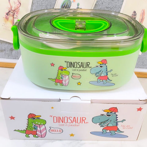 Dino -Unicorn Steel Lunch box