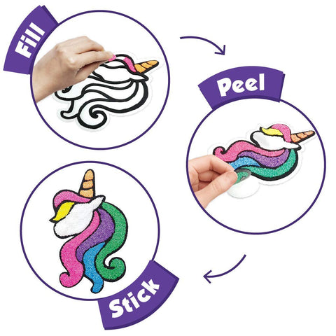 Unicorn Fleximos - Peel & Stick Window Stickers