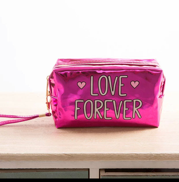 Love Forever Makeup Pouches