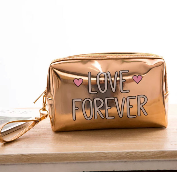 Love Forever Makeup Pouches