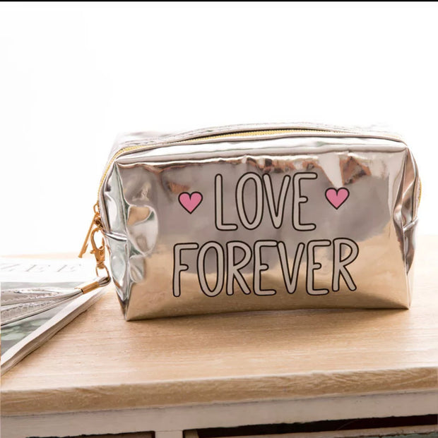 Love Forever Makeup Pouches