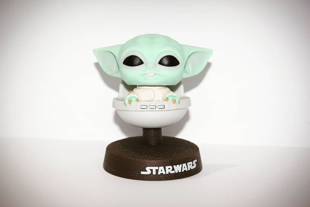 Baby Yoda Bobblehead | The Write Stuff