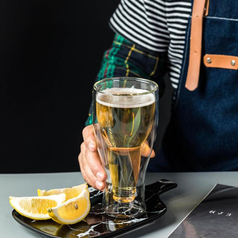 BEER DOUBLE-WALLED GLASS - The Write Stuff