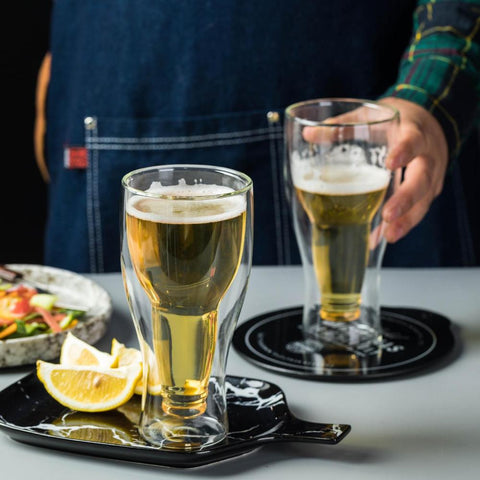 BEER DOUBLE-WALLED GLASS - The Write Stuff