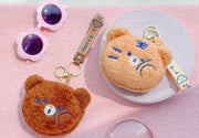 Fur Bear Pouch Keychain