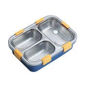 3 Compartment Stainless Steel Lunch Box