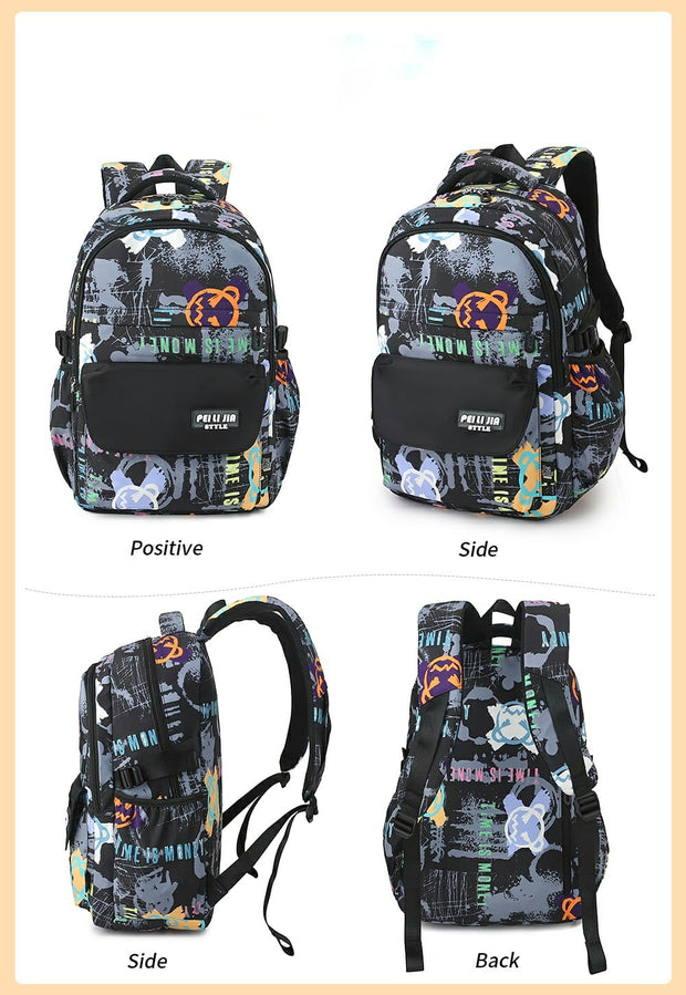 School Bag- Camouflage Print