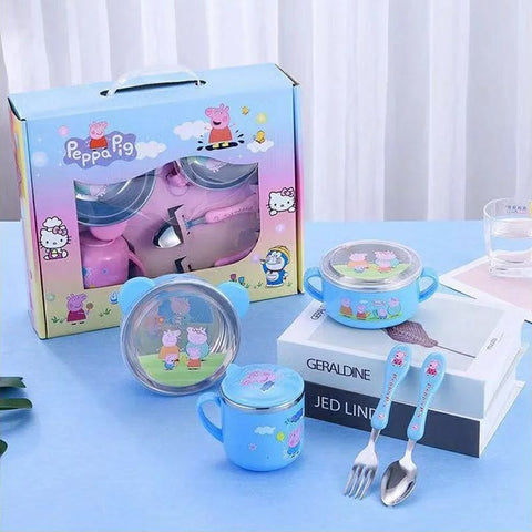 Peppa Pig 5 Piece Meal Set