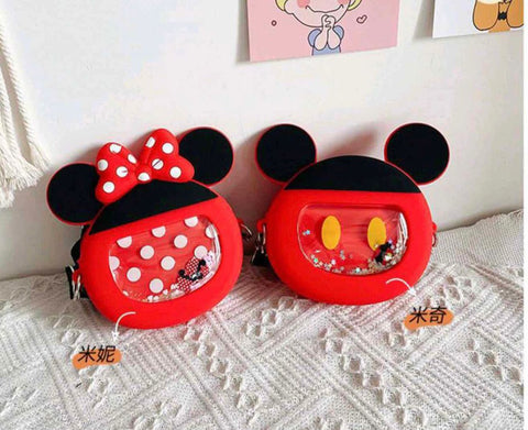 Cute Mickey Minnie Sling Bag